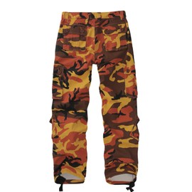 Sobrisah Women Mid-Rise Cargo Pants Heavy Cotton Casual Pants 8 Pockets Regular Fit/Plus Size Military Work Trousers