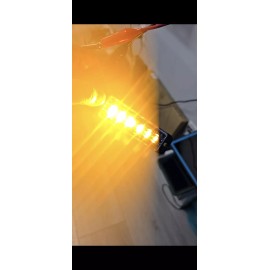 Bright 4inch Strobe Light Amber Bar Super Bright (As Bright As whelen)