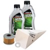 TUSK 4-Stroke Oil Change Kit Kawasaki KPO Full Synthetic 10W-40