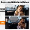 Kewucn 2 PCS Car Side Window Sun Shades with Suction