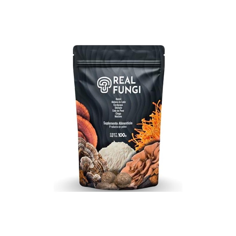 Hongos Power Mix 7x en Polvo 100g Melena de Leon,