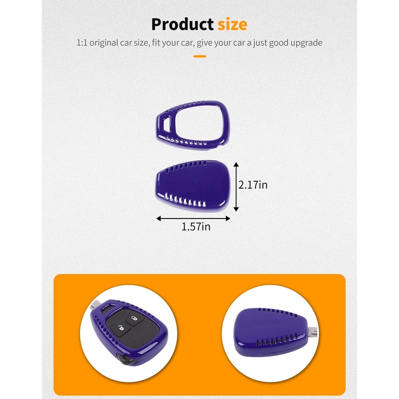 Hoolcar Key Fob Cover Key Holder Shell Remote Control Smart