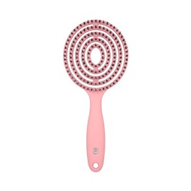 ILU Round Lollipop Detangling Hair Brush Pink