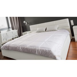 Merino Wool Classic Super King Duvet, 220 x 260 cm, 500gsm, 10.5TOG, Natural, Super King Size Bedding