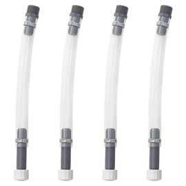 Seppicsa 4 PCS Racing Fuel Jug Hose Compatible with 3/5/5.5 Gallon Jegs Jugs & Scribner Fuel Tanks - VP Gas Can Hose VP Gas Can Nozzle Replacement