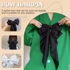 NiceYnn 2pcs Hair Bows Clips for Women, French Big Bowknot