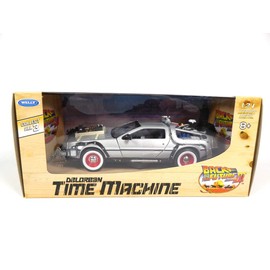 OPO 10 - DELOREAN car from the movie BACK TO THE FUTURE III - scale 1:24 - (Ref: 03J-22444)