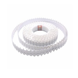 Generic 1000pcs Candle Wick Stickers Double Sided Stickers Adhere Stedy in Hot Wax Heat Resistance Wick Stickers Roll for Candle Making Candle Suuplies DIY Crafts 15mm 0.59'', White