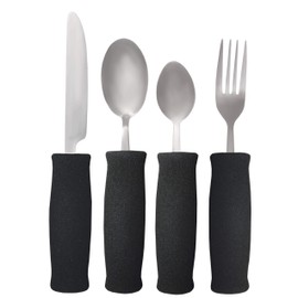 Rehabilitation Advantage Lightweight Utensil Set with Soft Foam Handles