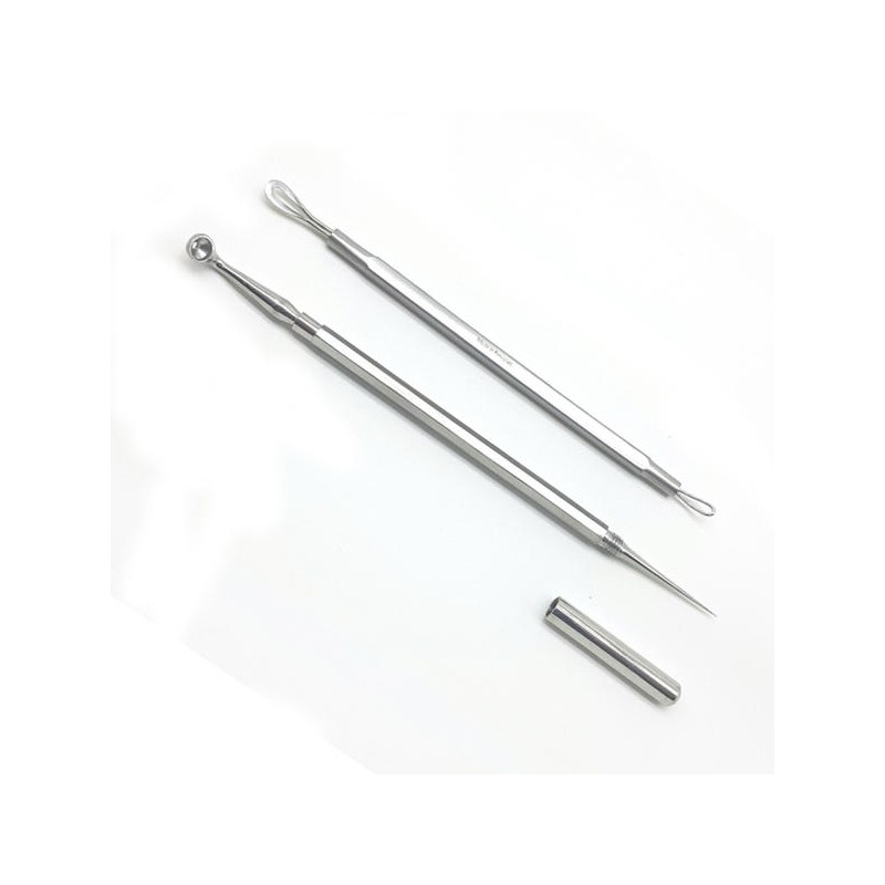 의료용 여드름압출기(와이어,바늘) 피부모공관리 Medical Acne Extractor (Wire, Needle) for Skin