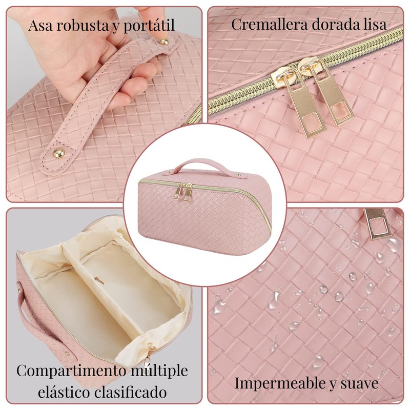 Cosmetiquera de Viaje de Gran Capacidad - Bolsa de Cosmeticos
