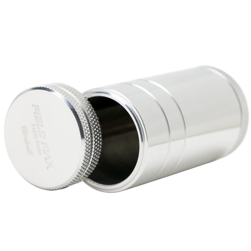 Windmill FMR-5000 Portable Ashtray Sliding Type Field Max Aluminum Silver
