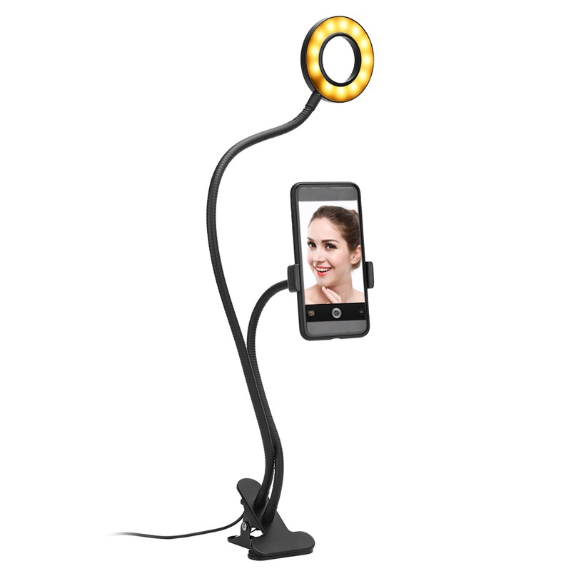 Folding LED Light High Brightness Tattoo Lamp Adjustable Clip On