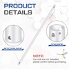 VIHOSE 48 Inch Ceiling Fan Downrod with Extension Cord 4