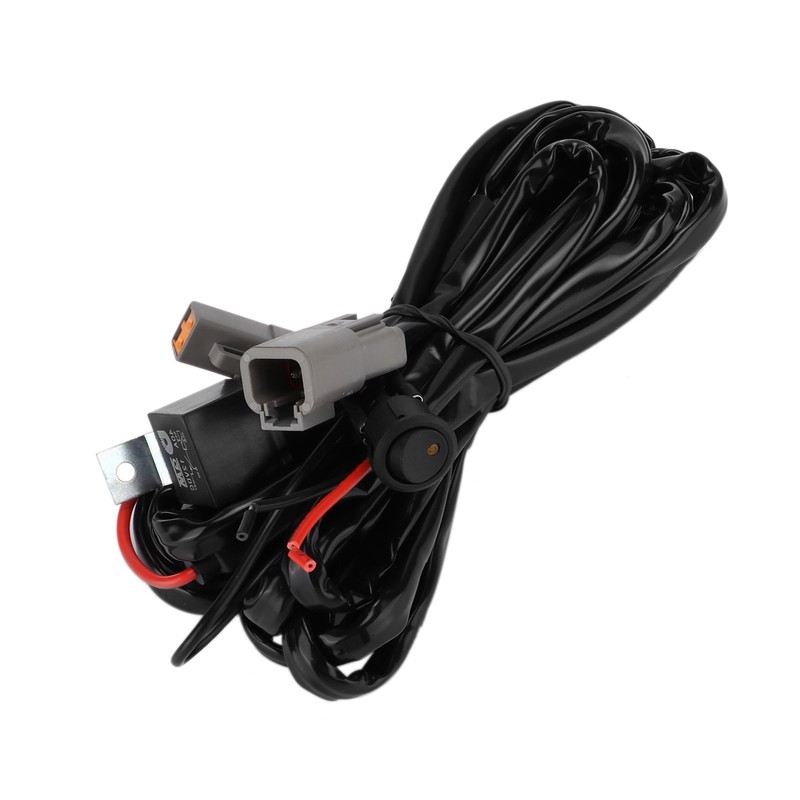 40A 12V Wiring Harness LED Spot Light Modification DT Interface