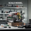 Mould King Flat Engine Model Kit That Runs, Boxer Engines