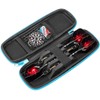 CyeeLife PU Dart Carrying Case (3 Darts), Black