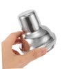 FUNOMOCYA Cocktail Shaker Lid Accessories for Wine Glasses Stainless Steel