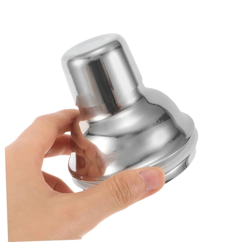 FUNOMOCYA Cocktail Shaker Lid Accessories for Wine Glasses Stainless Steel