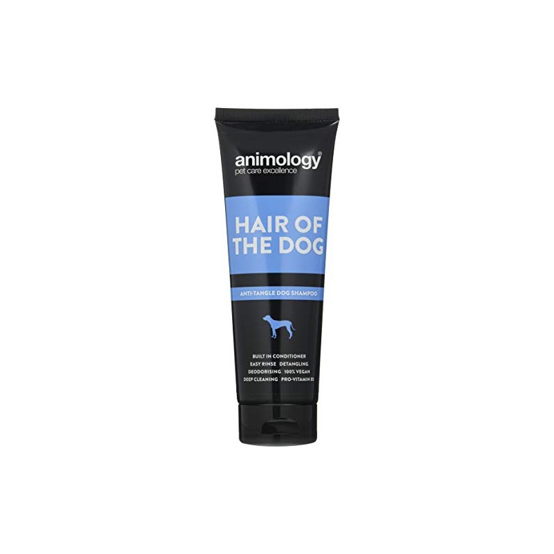 Animology Hair of the Dog Detangling Dog Shampoo 250ml, Twin