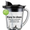 Hamilton Beach Wave Action Blender for Smoothies, Stainless Steel Ice