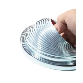 Flaconi Chrome Trim,Chrome Strips for Cars,Car Accessories Automotive Chrome Trim Molding,Window Decorative Strip,Car Body Chrome Trim for Truck RV Motor Exterior Interior Door Window Bumper (12mm*5M)