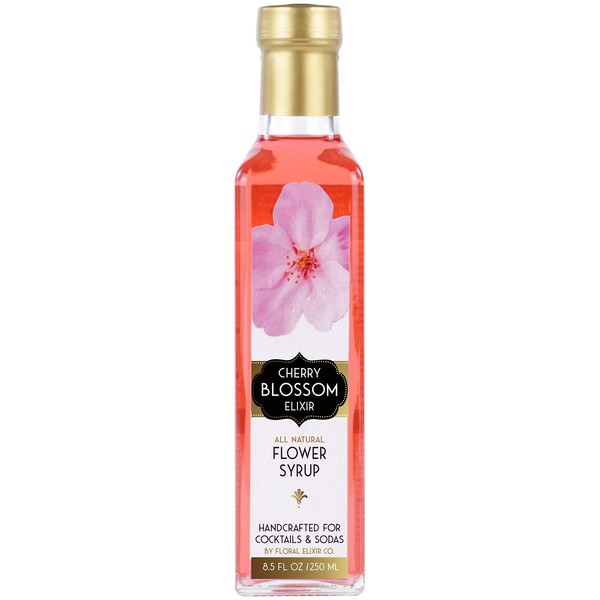 Floral Elixir Co. Cherry Blossom Elixir - All Natural Syrup