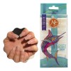 Mc Nails Tips Para Uñas Arilico Punta En Arco 200 Pzs Color Natural Natural