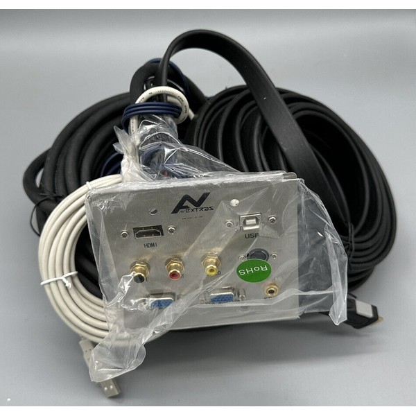 AV Extra (SG222) Cable and Face Plate Assembly for Projector