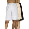 Underworks Cotton Knit Snip-A-Length Pettipants Culotte Slip Bloomers Split Skirt
