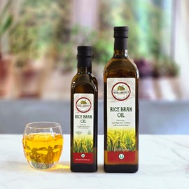 Farm to Market Brown Rice Oil Rice Germ Oil Rice Bran Oil Baby Cooking Oil Premium Oil Brown Rice Oil 500ml / 팜투마켓 현미유 쌀눈유 미강유 아기식용유 고급 기름 현미유 500ml