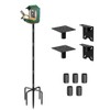 Sungaryard 90inch Upgrade Bird House Pole for Outdoor Bird Feeder