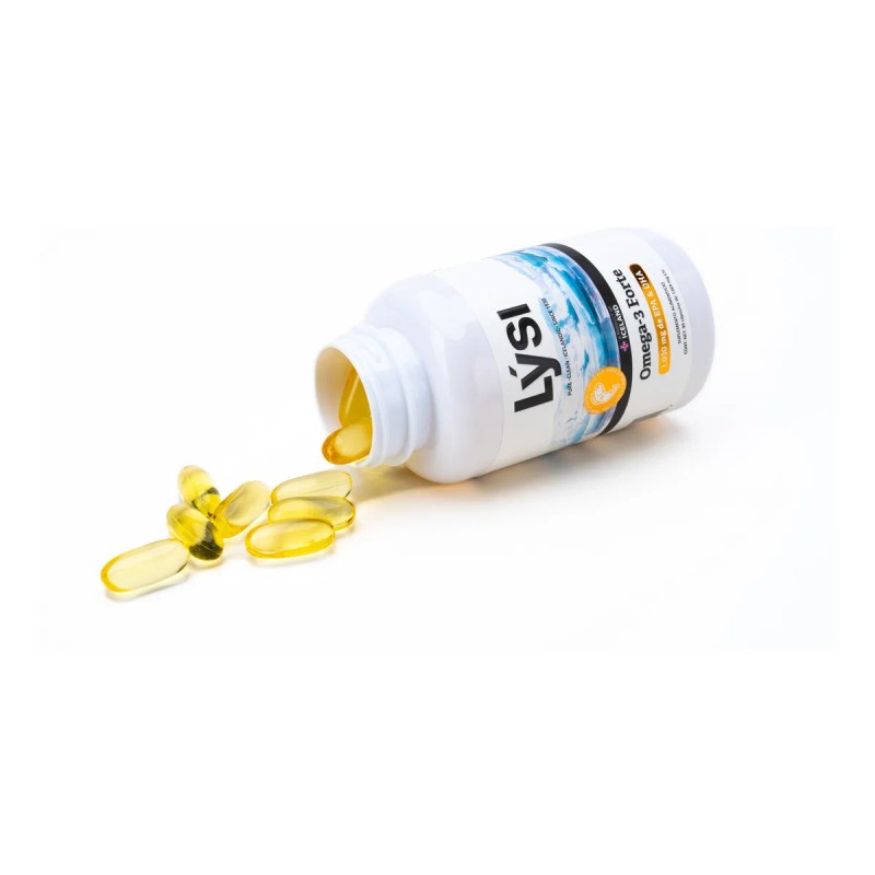 Aceite De Pescado Omega Forte 3 Lysi 90 Caps Sabor