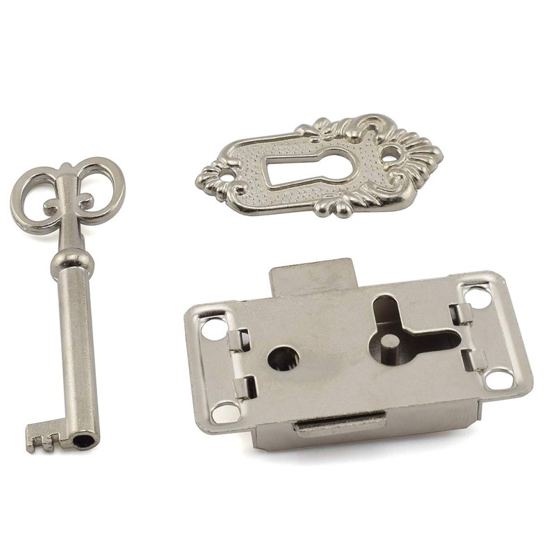 SDTC Tech Retro Desk Drawer Lock Vintage Style Square Spring