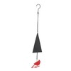 Wind Bell Hanging Decoration Iron Rust Proof Geometric Bird Bell