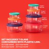 Pyrex Simply Store (7-Pack) Glass Food Storage Containers Set, (1,