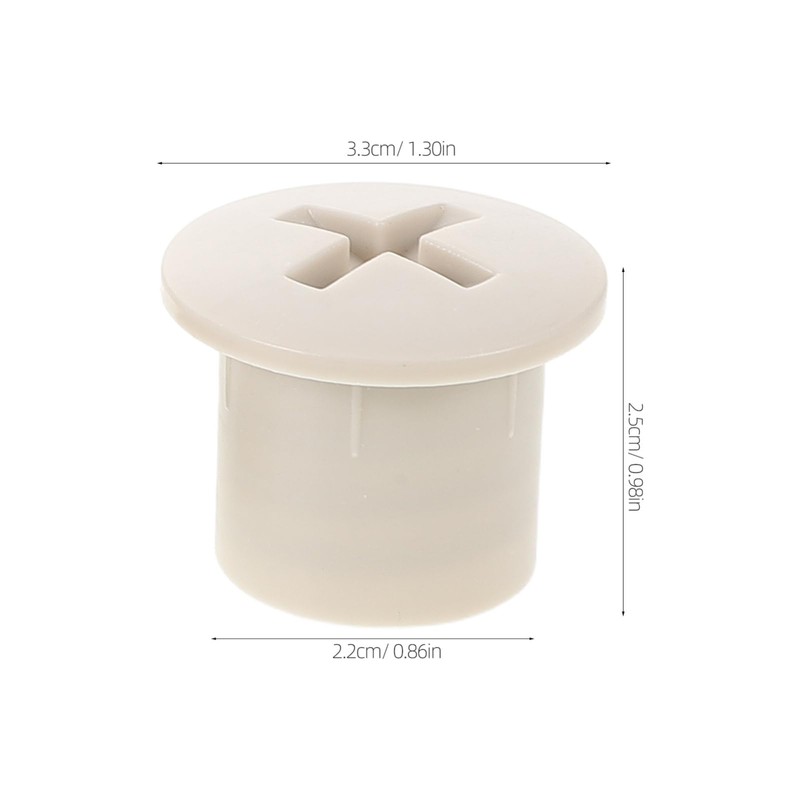 BESPORTBLE 4pcs Children Slide Fixing Screw Caps Plastic Fixing Replacement