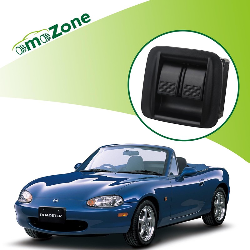 omoZone Center Console Power Window Switch Black Compatible with 1998-2000