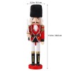 DEARMAMY Large Nutcrackers Christmas 6ft Christmas Nutcracker Figurine Decoration: Wooden