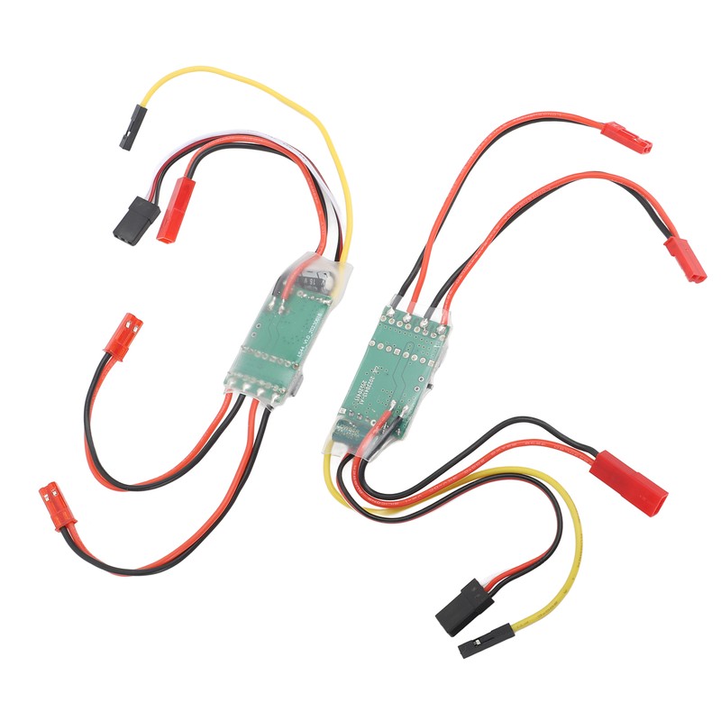 2PCS Brushed ESC Two Way Bidirectional Waterproof 5A Differential ESC