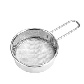 Flour Sifter, Strainer, 304 Stainless Steel, Flour, Bread Crumbs, Matcha Flour, Cocoa Powder, Sugar Strainer, Baking Tool, Kitchen Supplies, Small Cookware, Household Baking Tool [1 Piece]