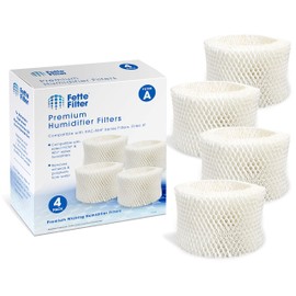 Fette Filter - Humidifier Wicking Filters Compatible with Honeywell HAC-504AW, Filter A for Models HAC-504 (Pack of 4)