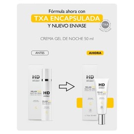 Cosmetic Melan Txa Crema Gel Noche Uniformidad Tono Uso Nocturno