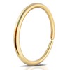 Tiny Gold Nose Ring - Snug Nose Piercing - 14K