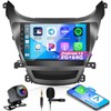 Wireless Carplay Radio for Hyundai Elantra 2014 2015 2016 with