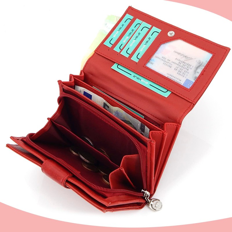 ekavale Wallet 1103-7, red, Classic