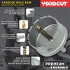 5/8 Inch Carbide Hole Saw, 2pcs Hole Cutter Carbide Tipped