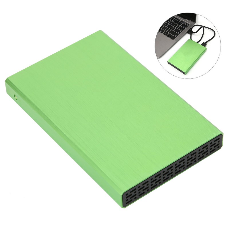 BU KING External Drive 2.5 Inch YD00012 Green Mobile Hard