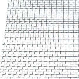 TIMESETL 304 Stainless Steel Woven Wire Mesh - 12"X24" (30cmX60cm) - 6 Mesh Rodent Mesh Screen Mesh Metal Mesh Cabinets Wire Mesh Window Screen Mesh