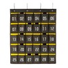 Loghot Numbered Classroom Sundries Closet Pocket Chart for Cell Phones